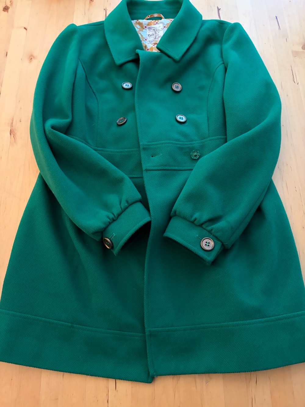 Tulle like new Peacoat